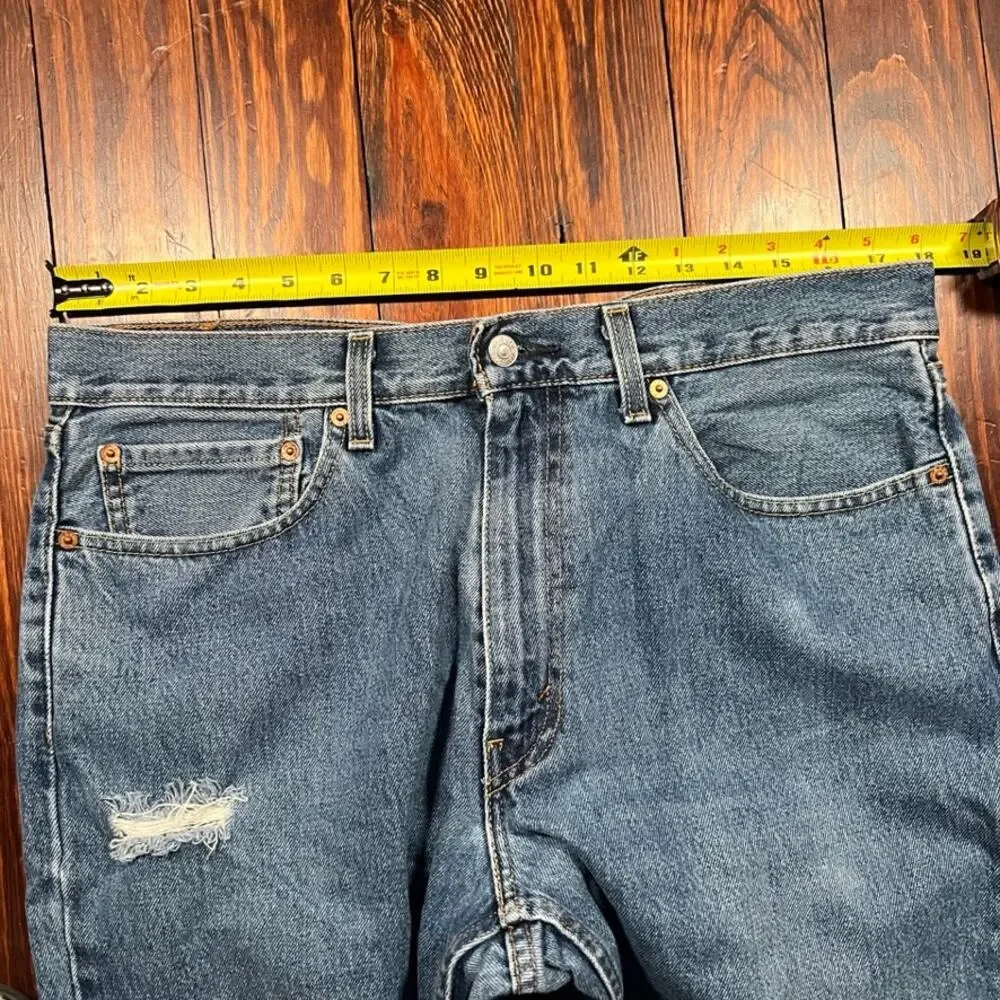 Levi's 36x34 Y2K 550 Jeans Blue Relaxed